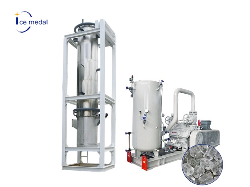 出口氨型工業(yè)管冰機/氨管制冰機廠